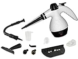 10 in 1 Multi Dampfreiniger | Steam Cleaner | Dampfbesen | Dampfmob | Handdampfreiniger | Dampfreinigungsgerät | 1.100 Watt | Inkl. 10-teiligem Zubehör | max. 3,5 Bar |
