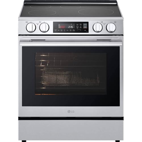 LG LSIL6334XE 6.3 Cu. Ft. Stainless Slide-In Smart Induction and Convection Range