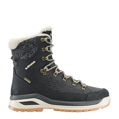 LOWA Stiefel hoch RENEGADE EVO ICE GTX Ws schwarz/champagner, 40