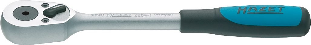 Hazet 2264-1 Leva a Cricchetto Reversibile, Attacco Esagonale, Cavo, 8 mm (5/16 Di Pollice), Lunghezza 200 mm