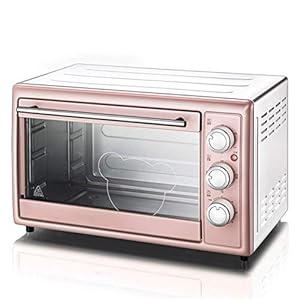 Oven electrisch Toaster, Huishoudelijke Multi-Function Mini Oven 30L Inclusief gegrilde Net, bakplaat, kruimellade en Tray Holder, 1600W