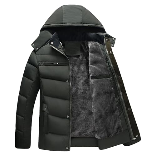 Manteau à bulles homme chaud et imperméable doudoune thermique pour sorties hivernales