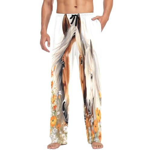 Pantalon de pyjama pour homme fini les bas serrés avec ce modèle à cordon
