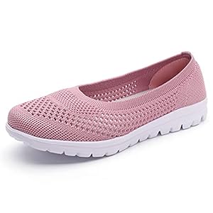 Vrouwen Sneakers Zomer Ademend Gebreide Platte Schoenen Vrouwen Ademend Mesh Platte Casual Licht Training Schoenen…