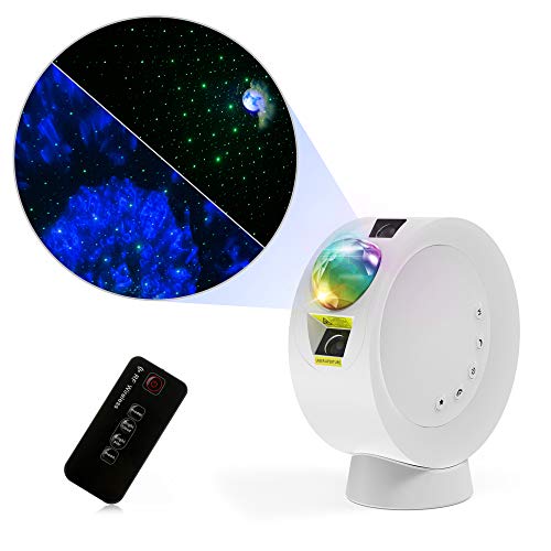 Galaxy-Light-Projector-for-Kids-Nebula-Star-Projector-with-Remote-Control-Star-Night-Light-for-Bedroom-Party-Home-Decor-Planetarium-Ambiance-Gift-for-Children-and-Adults-White