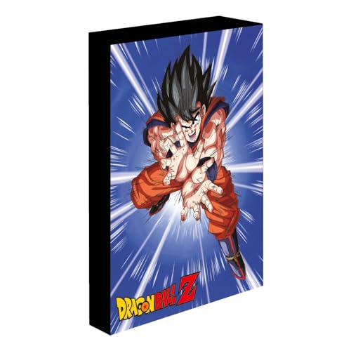 Pyramid International CADRE RETROECLAIRE DRAGONBALL Z GOKU KAMEHAMEHA 30X40