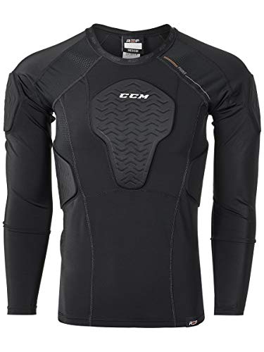 CCM Hockey Official's Referee Padded Base Layer Shirt (XL)