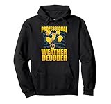 Klimawandel Emissionsanalyse Wetterprognose Klimaanalytiker Pullover Hoodie