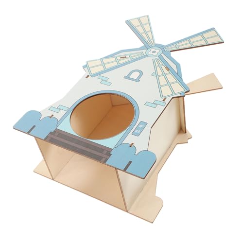 Levemolo ハムスター 風車 家 モルモット 豚 寝具 ケージ ライナー 犬 おもちゃ 小動物 動物 フリース ライナー リス 装飾品 糸くず フリース ライナー モルモット 豚 ペン 子犬