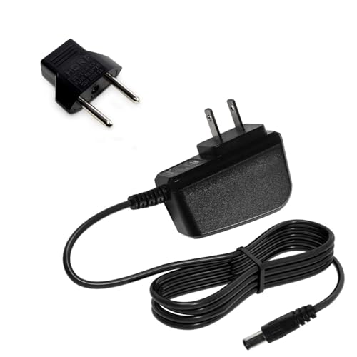 HQRP 9V AC Adapter 9-Volt Adaptor for Jim Dunlop MXR Micro Amp Plus CSP233 Noise Clamp M195 Smart...