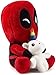 Marvel Deadpool Riding a Unicorn Plush