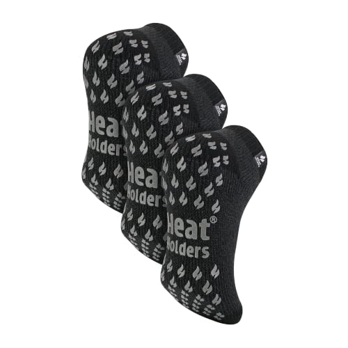 HEAT HOLDERS - 3 Paia Calze Termiche Uomo Corte Per Casa