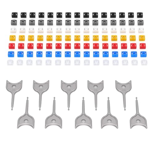 RJ45 Port Lock with 10 Key, Dust Protector