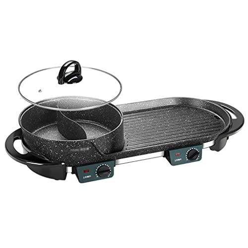 Olla caliente con control dual temperatura y función múltiple miniatura 1