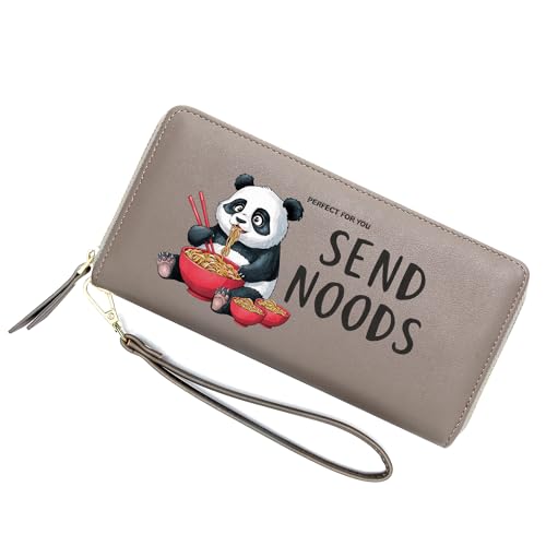 ZRTARY Personalized Panda Women Wallets,Valentine's Day Gift for Lover,Birthday Gift for Son Daughter,Graduation Gift for Classmates and Teachers 1305m
