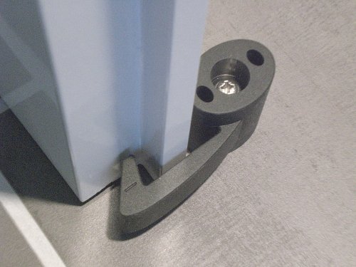 Preisvergleich Produktbild 2 Stück Türstopper Türpuffer Türkeil Stop + Go schwarz von Artikel-Design