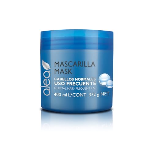ALEA - Mascarilla Pelo - Mascarilla Cabellos Normales Uso Frecuente - 400 ml - Extracto de Lima y Proteínas de Seda - Cabello Sedoso y sin Nudos - Melena Brillante - Sin Sulfatos ni Parabenos