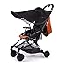 LIBRNTY Parasol para cochecito,Funda para cochecito de bebé, Sombrilla para cochecito,Toldo carrito bebe anti-UV, Universal y fácil de instalar,Diseño de la ventana+con Malla Transpirable