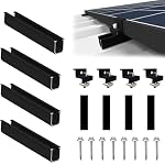 Sorlpv – Sorlpv Solarmodul Halterung für 1X Module, PV Halterung Mont