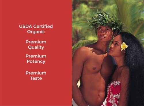 Tahiti Trader Island Style High Potency Noni Juice - Pure Noni Fruit Juice - Organic Antioxidant Superfood Juice Supporting Energy & Body Health - (32Oz, 2 Pack) #TOP4