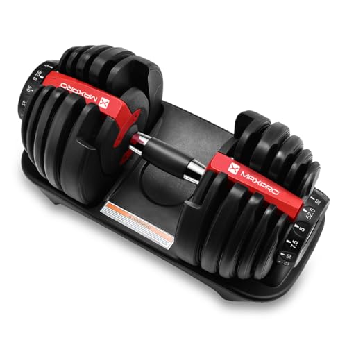 MAXPRO MAXBELL 24kg Adjustable Dumbbells - Image 2