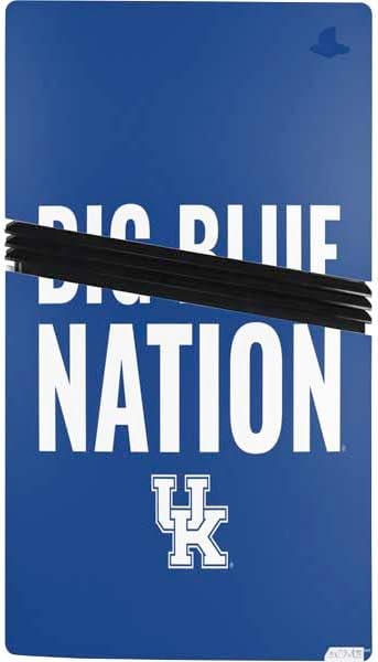 Skinit Decal Gaming Skin Compatible with PS5 Pro Bundle - Officially Licensed University of Kentucky Big Blue Nation Design