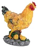 Photo Gallery kanduo statua da giardino a forma di gallina, accessori for fate, in resina, for decorazioni scrivania, colore marrone Photo Gallery kanduo statua da giardino a forma di gallina, accessori for fate, in resina, for decorazioni scrivania, colore marrone