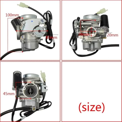 Carburateur PD20J alliage robuste pour moteur WH100 quad 100cc