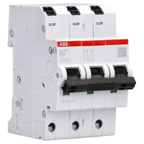 ABB SX203-B20 Sicherungsautomat FlexLine B-Charakteristik 6kA 20A 3P 2CDS253003R0205