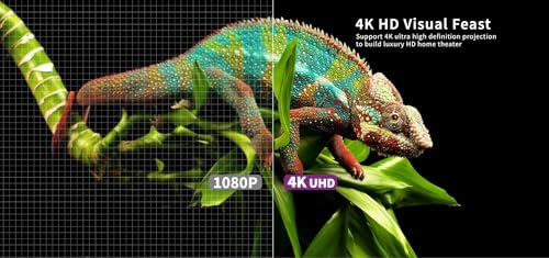 Image of BIG VUE Ultra Short Throw Laser TV Screen, 100-Inch Fresnel, Ambient Light Rejecting (ALR), 1.2 Gain, 4K Ultra HD, Wall-Mount Projection Screen for Ultra Short Throw Projector