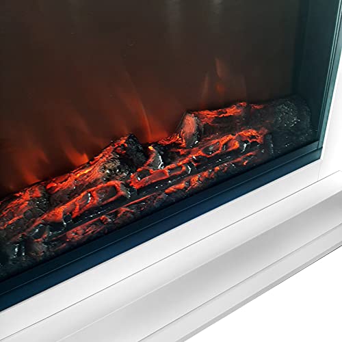 CAMINO ELETTRICO EDISON 1,5KW - Cornice a colori |...