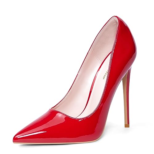 Image of Elisabet Tang High Heels, Women Pumps Pointed Toe Stilettos 4.7 inch /12cm Sexy Heels Party Shoes