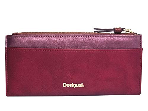 Desigual - Mone_Ares_Pia, Carteras Mujer, Rojo...
