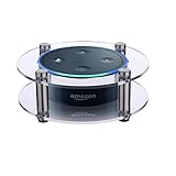 Greenpointselect Acrylic Speaker Stand for Amazon Echo Dot (2nd Generation) Smart Home Décor Guard Station For Alexa (Clear)