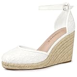 cuna allegra medidas Debe ser genial combinar estas sandalias de tacón con cuña de encaje con un vestido floral.