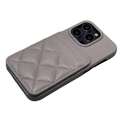 Coque portefeuille iPhone 15 Pro Max avec fentes cartes et coque souple mate