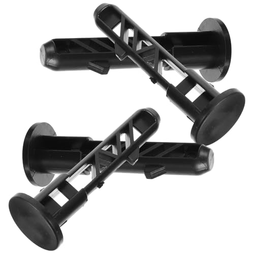 VALICLUD 4Pcs Outdoor Trash Can Latches Garbage Bin Lid for Wheeled Bins Easy Installation Secure Clamping Design Material