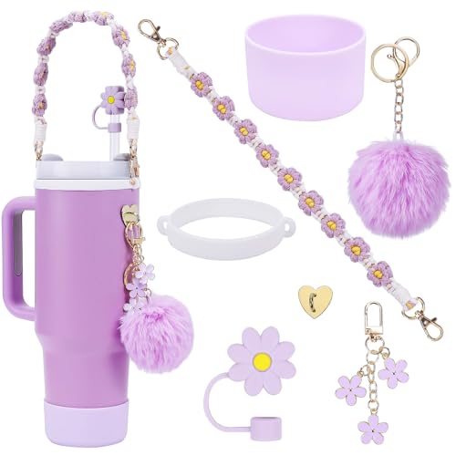 Accessori Per Stanley Cup Borraccia: Set Di Accessori Per Stanley Cup Da 7 Pezzi - Stanley Water Bottle Accessories, Stanley Cup Accessori Compatibile Con Stanley Cup 800ml -1100ml