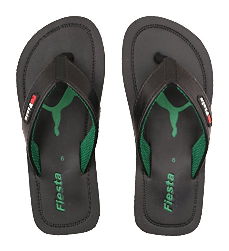 Image of Frestol Men's Green Flip Flops Thong Sandals