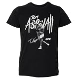 500 LEVEL Tom Aspinall UFC Toddler Shirt - Tom Aspinall Mono WHT (Black, 2T)