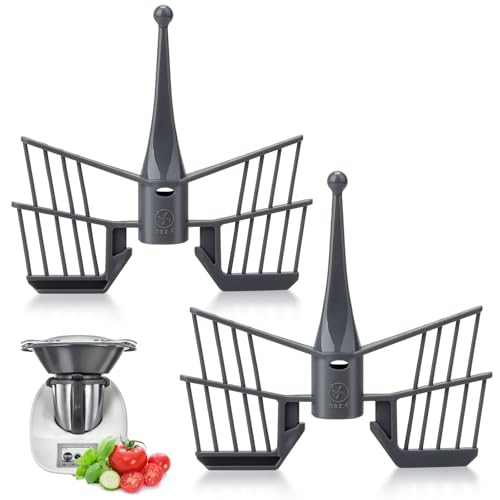 2 Stück Schmetterling Rühraufsatz für Thermomix TM5 TM6 TM31, Schmetterling Rührer für Thermomix Zubehör, Rühraufsatz für Vorwerk Thermomix Küchenmaschine