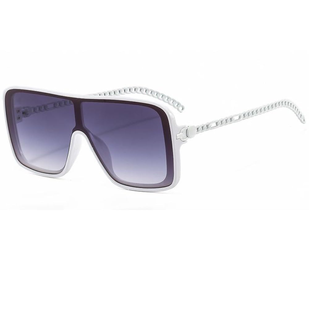 Lunettes de soleil à la mode carré dégradé protection UV400