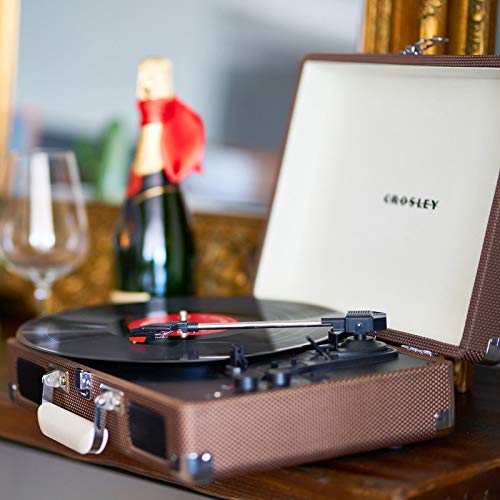 GUBCUB 1 Set Record Player Needles Replacement with Diamond Tip, 1 Piece Universal Turntable Cartridge and 1 Piece Needle for Crosley Victrola Jensen LP Emerson