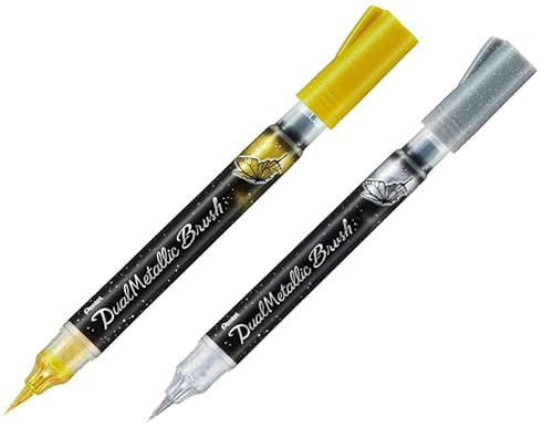 �؂�Ă� �f���A�����^���b�N�u���b�V�� �S�[���hXGFH-DX/�V���o�[XGFH-DZ �e1�{ 2�{�Z�b�g