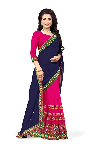Image of SERONA FABRICS Ethnic Saree (or) Sari for Women, Ideal for Wedding, Party, Festive & Daily Wear