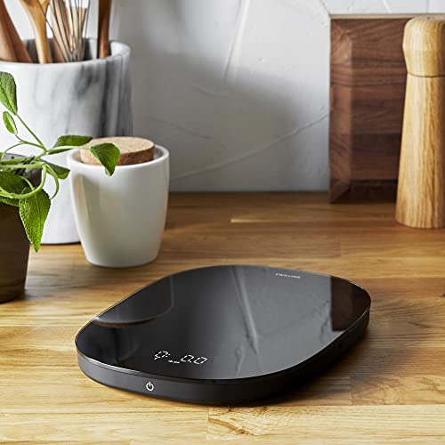 ZWILLING Enfinigy Digital Kitchen Food Scale, Max Weight 22lbs, Grams & Ounces, .1-gram Accuracy, Black by ZWILLING - Image 7