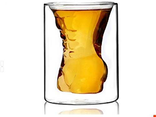 SMO Naked Men Mug Party Beer Red Wine Glasses Cup Round Bar Cup 200ML