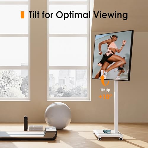 Soporte móvil para TV de 32 a 75 pulgadas FITUEYES miniatura 6