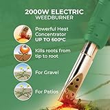 Buystarget 2000W ELECTRIC WEED BURNER KILLER WAND BBQ Starter HOT AIR TORCH Garden Outdoor Weeds Kills Weeds Fast - Image 5