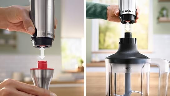 Seria 6 ErgoMaster blender ręczny 1200 W stal szlachetna MSM6M852